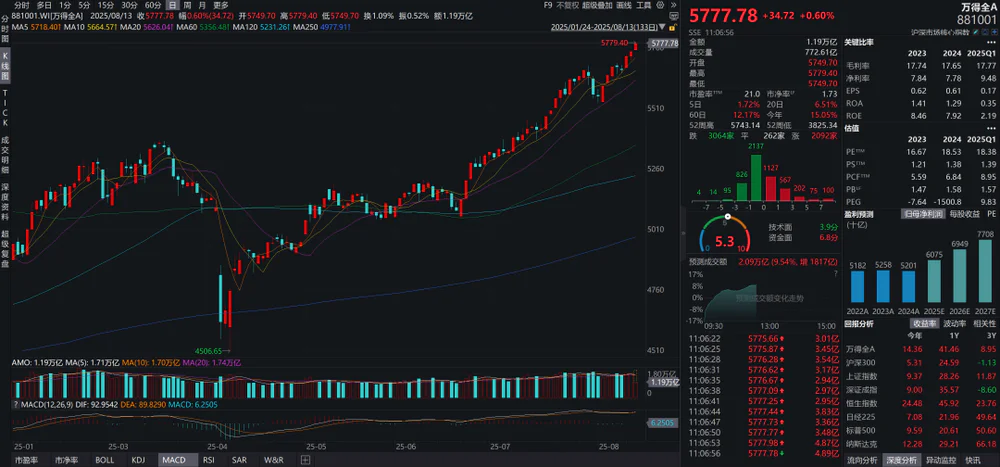 股票市场持续上涨创新高，为何有人偏说这是水牛？